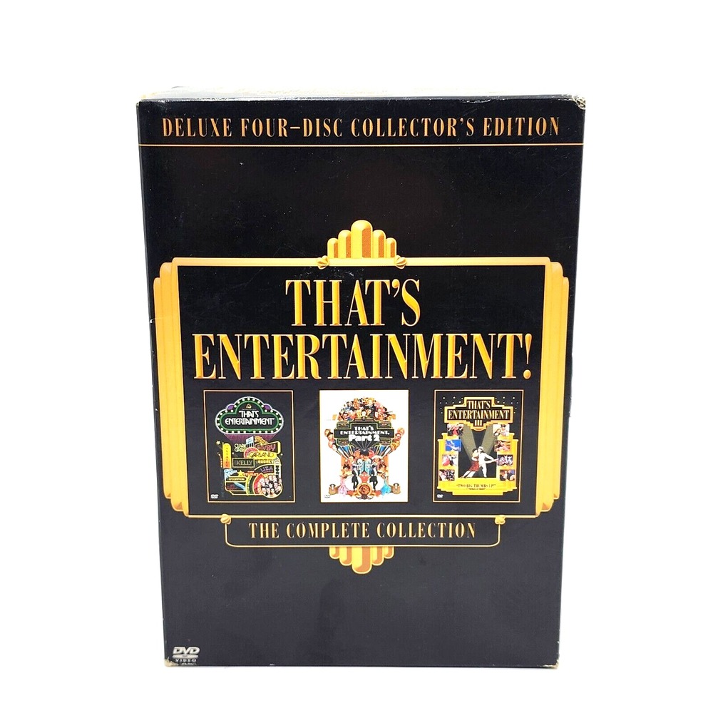 That's Entertainment! Complete Collection DVD 4-Disc Set MGM Classic Musicals